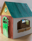 Cardboard DIY House for Kids