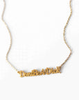 Don't be a dick necklace