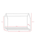 House Bed Bella - White