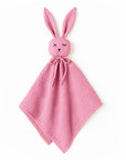 doudou lange coton bio france papate rose fille