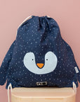 Drawstring Bag - Mr. Penguin