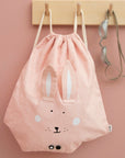 Waterproof Drawstring Bag with Bunny Ears