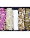 Dried Flower Sage, Selenite and Cedar Kit