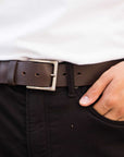 The Long Haul Belt - Brown Classic 100% Real Leather Belt