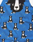 Stylish German Shepherd Print Overalls in Soft Organic Cotton with Adjustable Straps by Toby Tiger at brixbailey.com