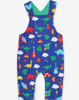 Premium Organic Cotton Baby Overalls with Adjustable Straps and Snap Buttons for Easy Diaper Changes by Toby Tiger at brixbailey.com