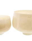 Decorative RIEKY Glass Bowl - BEIGE by DutZ