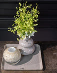 VASE SKRZYSZOW S- H16 D14 cm - Jungle Green