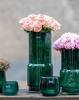Vase FENN - DARKGREEN