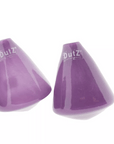 TUMBLING VASE - H12 D10 cm - VIOLET