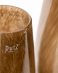 Flower VASE ROBERT - BROWN Glass by DutZ