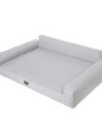 Mano Dog Bed with Removable Cover – Grey, XL