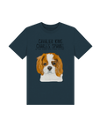 Tiny Royal, Big Attitude: Eco Kids Tee Featuring Their Noble Fluffy Shadow