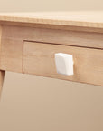 Xaria White Stone Drawer Knobs
