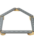 Wooden Balance Beam - 5 Elements