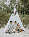 Giant 7.8ft Adult Teepee Tent for Kids & Adults - Indoor & Outdoor Play by Minicamp at brixbailey.com