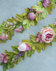 Peony Floral Garland - Boho Charm for Kids' Teepees, Nurseries & Home Decor by Minicamp at brixbailey.com