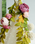 Peony Floral Garland - Boho Charm for Kids' Teepees & Home Decor by Minicamp at brixbailey.com