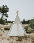Giant 7.8ft Adult Teepee Tent for Kids & Adults - Indoor & Outdoor Play by Minicamp at brixbailey.com