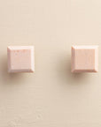 Mila Blush Stone Rectangle Drawer Knobs