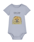 Cutest Little Pup: Fawn Chow Chow Baby Bodysuit!
