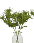 Green Sea Holly Artificial Stem Coastal Bloom