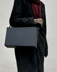 Elegant Leather Box Bag – Sleek, Minimalist Design by RR at brixbailey.com