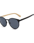 Perfect Storm - Titanium & Wood Sunglasses