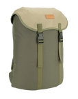 Cafe Backpack in Khaki and Beige