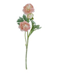 Romantic Pink Ranunculus Faux Bouquet