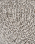 Taupe Three Seater Sofa with Cushion Back