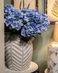 Elegant Bloomville Stone Vase | Handcrafted Home Decor