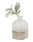 Aged Brass Dipped Candle Holder | Elegant Large Vase