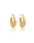 Medusa Chunky Snake Scale Hoops