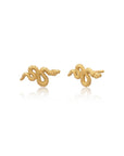 Medusa Mini Snake Stud Earrings