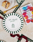Eat Dessert First Bone China Plate
