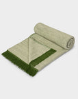 Yoga Studio GOTS Organic Cotton Two Toned Yoga Blanket