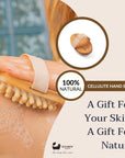 Eco Bath London Cellulite Hand Brush - Effective Cellulite Remover and Massager for Smooth, Toned Skin