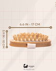 Eco Bath London Cellulite Hand Brush - Effective Cellulite Remover and Massager for Smooth, Toned Skin