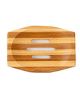 Eco Bath London Natural Wooden Soap Dish Collection - Olive Wood and Bamboo Variations, Eco-Friendly Soap Dish Holders for Bathroom