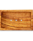 Eco Bath London Olive Wood Rectangle Soap Dish