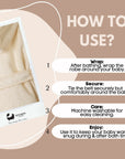 Eco Bath London Organic Cotton Baby Robe - Available in Sizes 0-2 Years and 3-5 Years