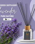 Eco Bath London Reed Diffuser Collection - Luxurious Home Fragrance, Long-Lasting Room Diffusers with Natural Essential Oils, 100ml (3.38 Fl.Oz), Multiple Scents Available