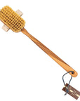 Eco Bath London Luxury Natural Sisal Olive Wood Body Brush - The Ultimate Dry Brushing Body Brush