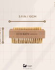 Eco Bath Natural Sisal Nail Brush Collection - Available in Beech Wood, Walnut Wood and Olive Wood
