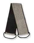Eco Bath Natural Sisal Hemp Back Strap Black