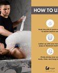 Eco Bath London Turkish Bath Mitt Fine Texture - Skin Exfoliating Glove