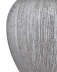 Fluted Urn Table Lamp with Linen Shade
