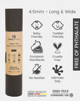 Yoga Studio Oeko-Tex Long & Wide Yoga Mat 4.5mm