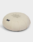 Yoga Studio GOTS Organic Cotton Round Lotus Zafu Buckwheat Cushion